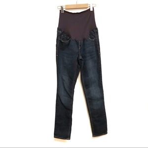 Old navy size 8 maternity skinny jeans